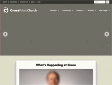 Tablet Screenshot of gracepolaris.org